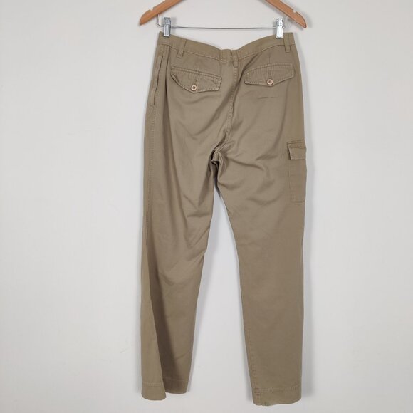 Jacob Annexe Women's Cargo Pants Size 9 / 10 Beige Cotton Casual Outerwear Daily - Picture 5 of 12
